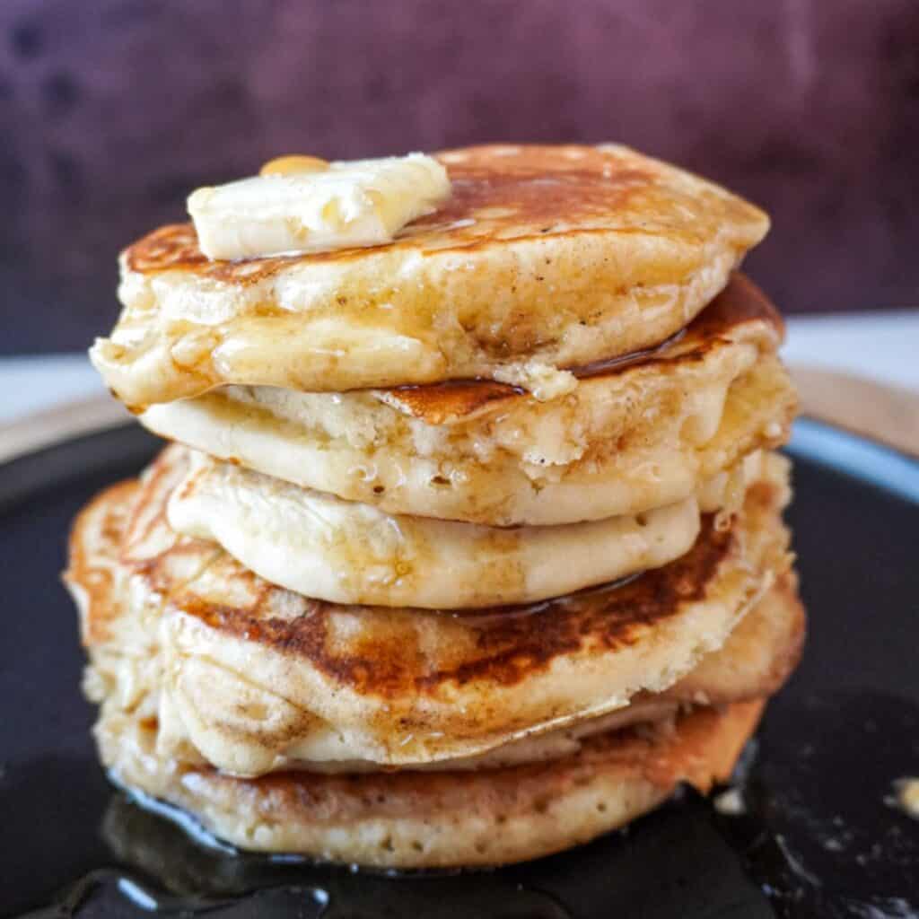 Homemade Old Fashioned Pancakes - Delicious Side Dishes