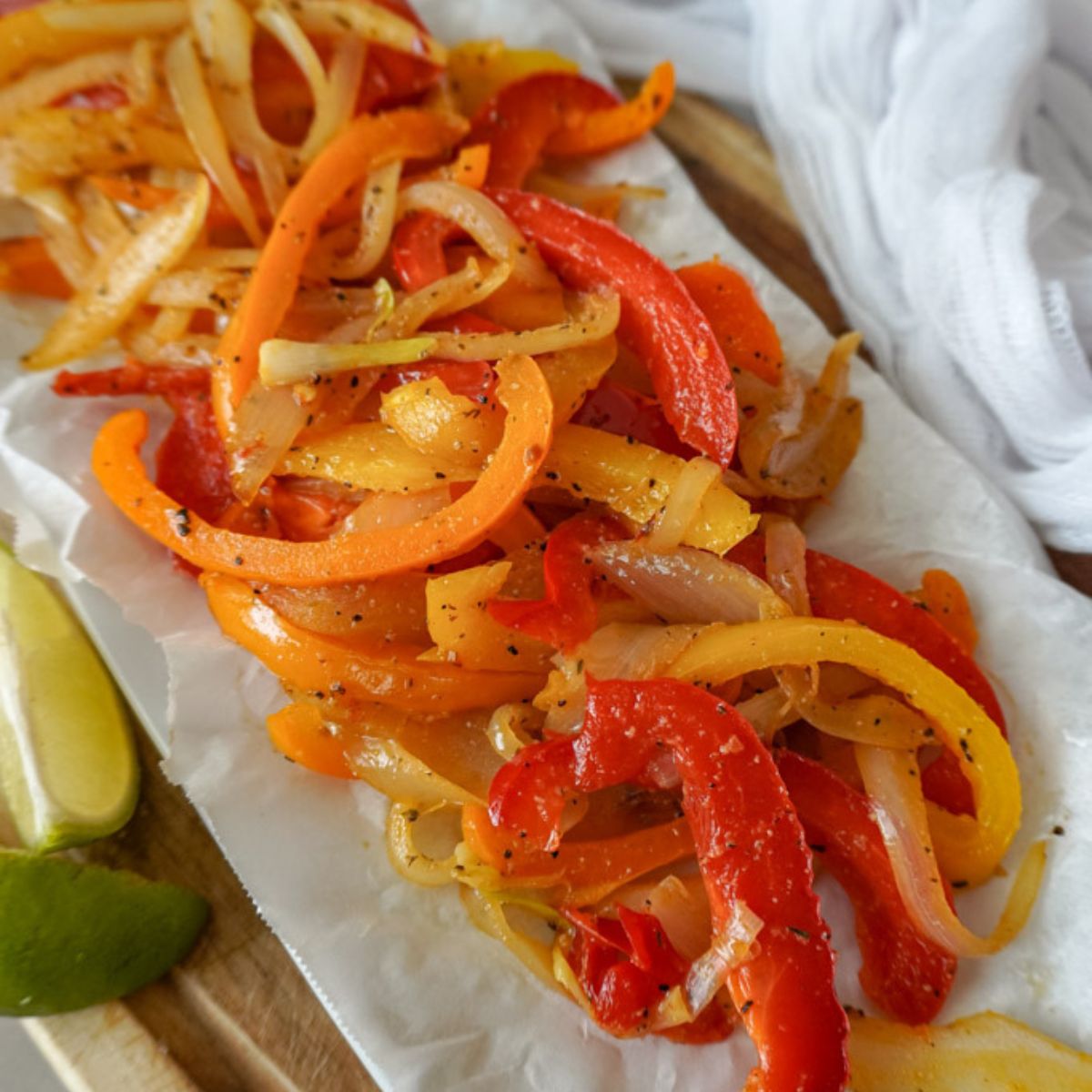 The Best Fajita Veggies – perfect for meal prep!