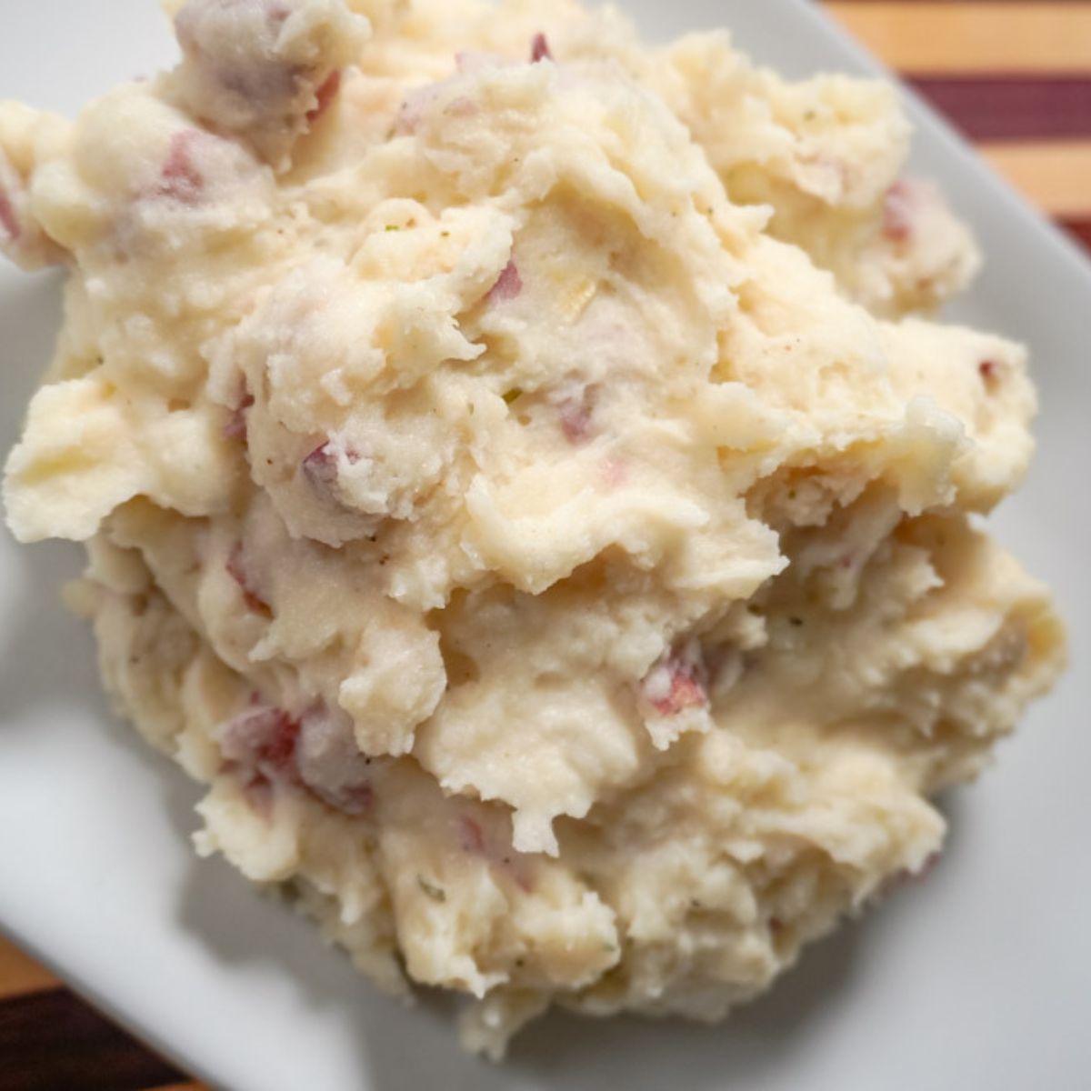Garlic and Herb Mashed Red Potatoes