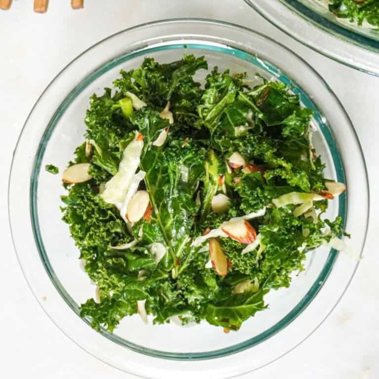 kale crunch salad in a bowl