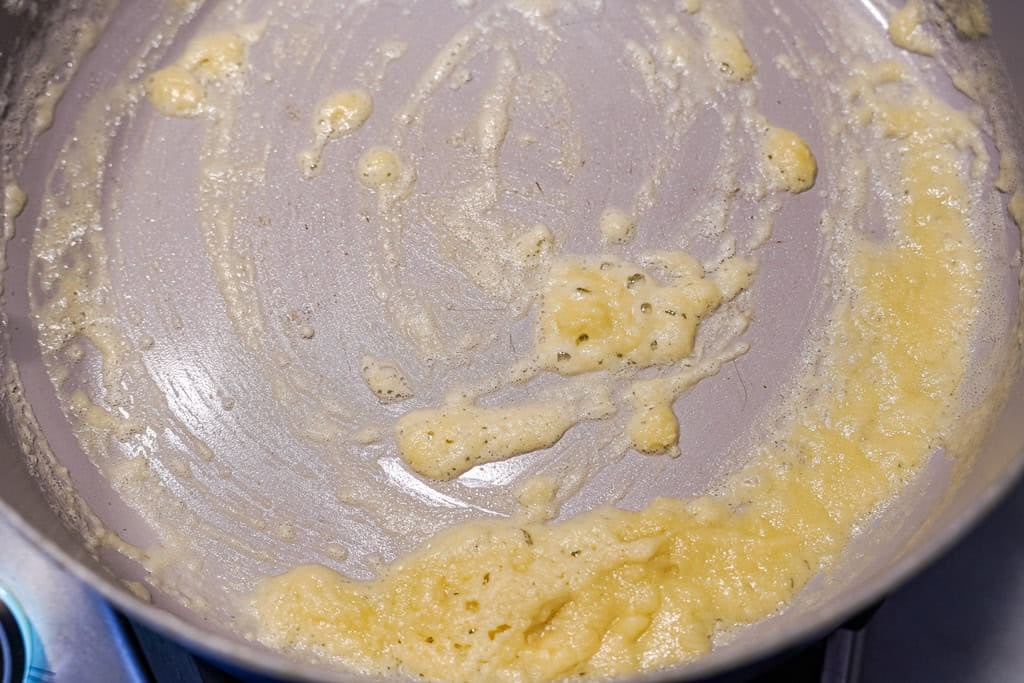 flour and butter mixed together to make a cheese sauce